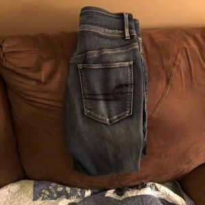 High waisted capris from AE